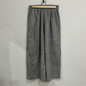 OZMA Gray Wide-Leg Pants medium